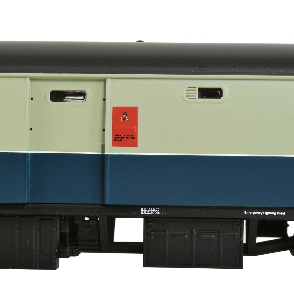 Bachmann Europe Plc Br Mk1 Pot Post Office Stowage Van Br Blue And Grey